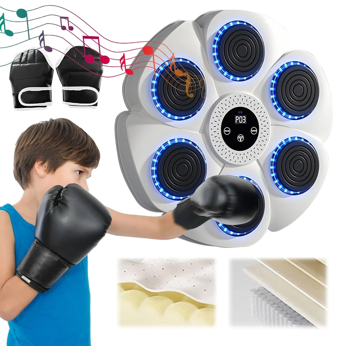 Vadem music boxing machine